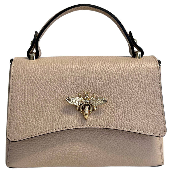 MODARNO - Women's shoulder bag in genuine leather with Ape closure