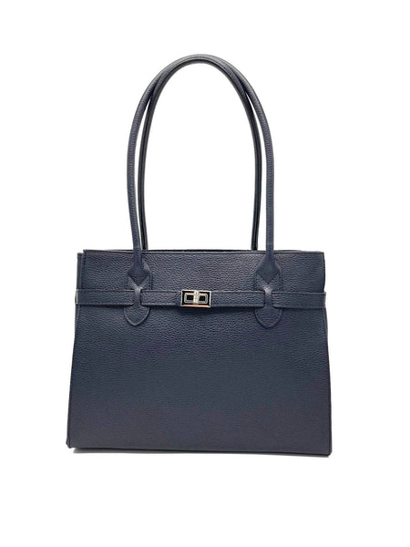 Suie Valentini srl - Genuine leather shoulder bag, for women, made in Italy, art. 112429