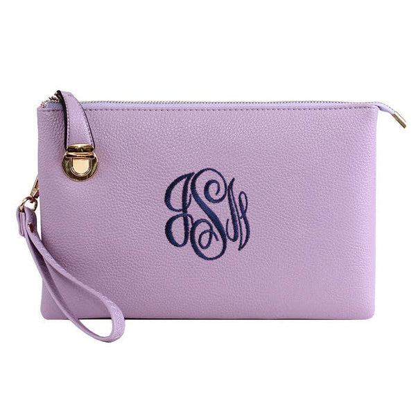 MiMi Wholesale - 0714 Designer Inspired Fashion Clutch/Crossbody Bag: Light Pink