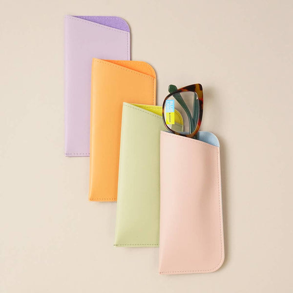 Fashion City - Two Tone Slip-In Eyeglass Cases
