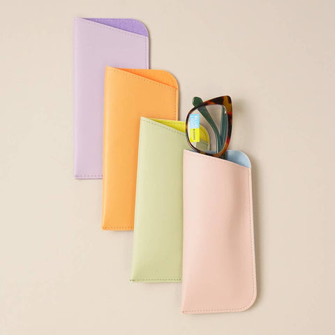 Fashion City - Two Tone Slip-In Eyeglass Cases