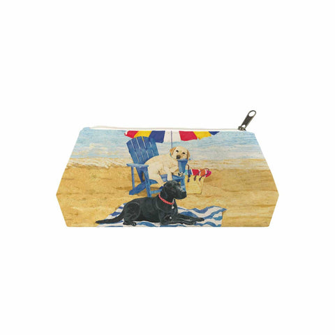 Paperproducts Design - CANVAS COSMETIC BAG (MED)- DOG DAYS OF SUMMER
