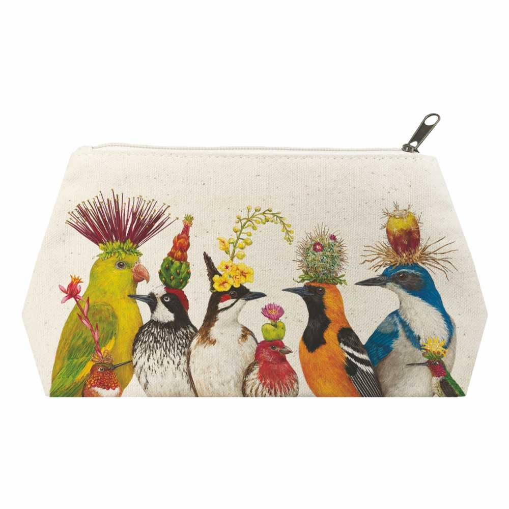 Paperproducts Design - CANVAS COSMETIC BAG (LG)-  THE ENTOURAGE