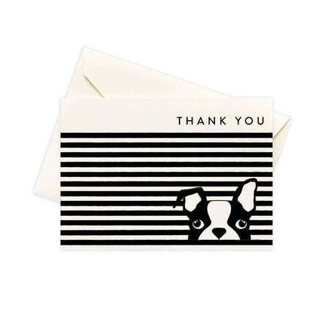 Seltzer Goods - Dog Stripe Boxed Notes