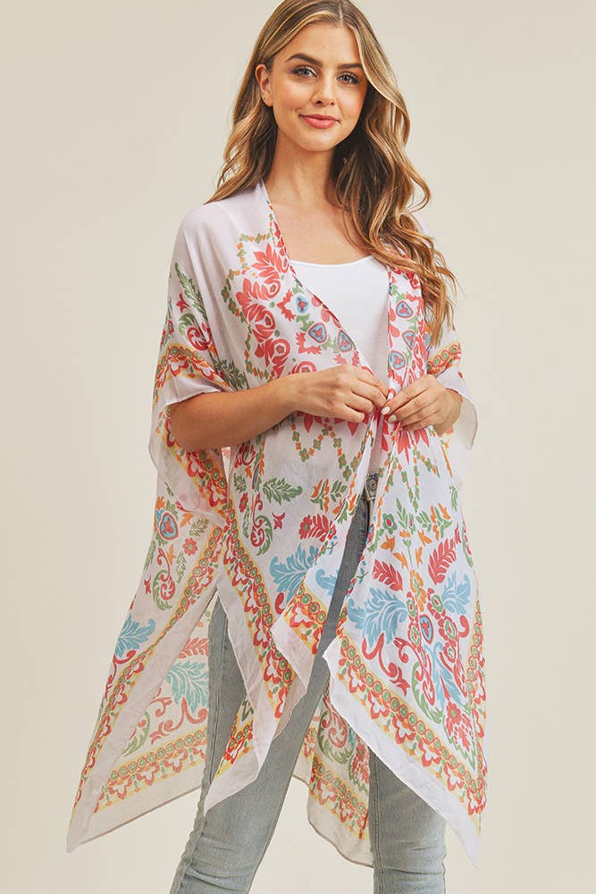 Hana - Bohemian Print Kimono