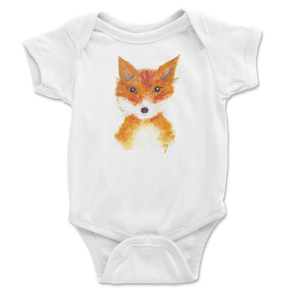 claire jordan designs - Fox animal baby clothing onesie (unisex)