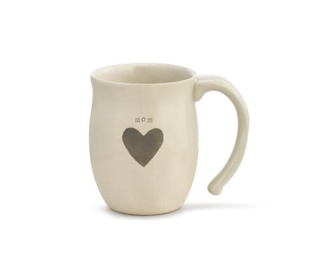 Mom- Warm Heart Collection - Mom Heart Mug